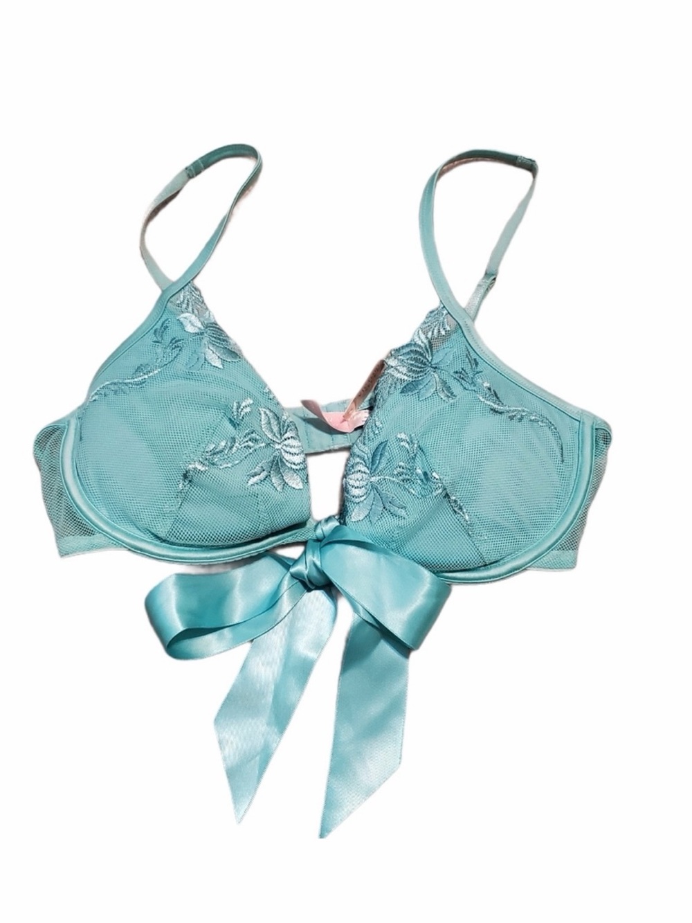 36C • Victorias Secret • Blue Ribbon Bra
